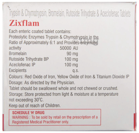 Zixflam Tablet image