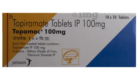 Topamac 100mg Tablet image