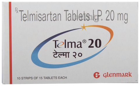 Telma 20 Tablet image