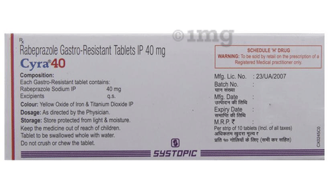 Cyra 40 Tablet image