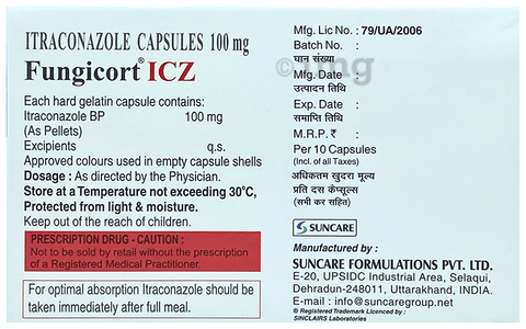 Fungicort ICZ Capsule image