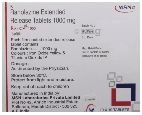 Rancv 1000 Tablet ER image