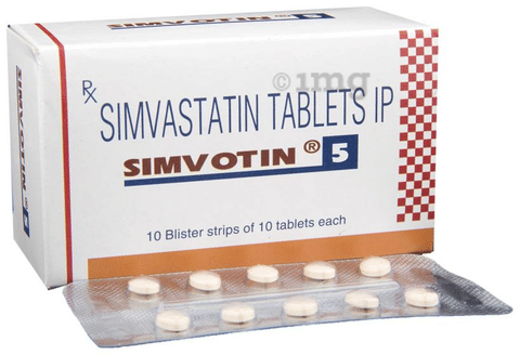 Simvotin 5 Tablet image