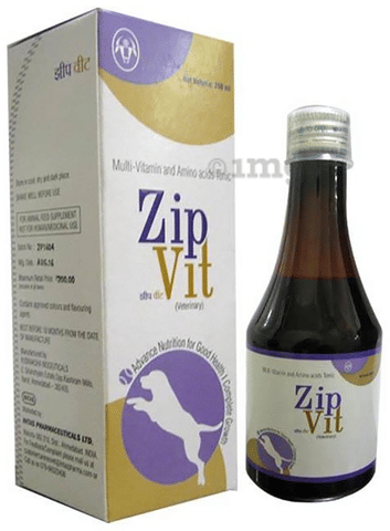Zip Vit Multivitamin Tonic (For Pets) image