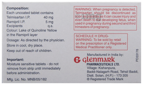 Telma-R 5 Tablet image