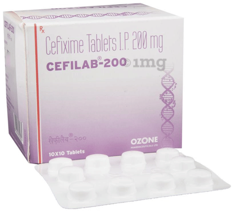 Cefilab 200 Tablet image Cefilab 200 Tablet image