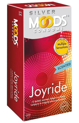 MOODS Silver Joyride Condom image MOODS Silver Joyride Condom image