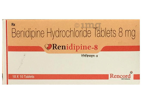 Renidipine 8 Tablet image