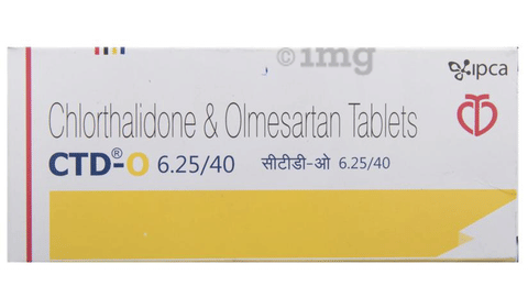 CTD-O 6.25/40 Tablet image CTD-O 6.25/40 Tablet image