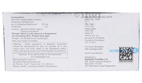 Zolahart 80 Tablet image