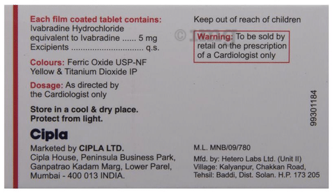 Ivabeat 5 Tablet