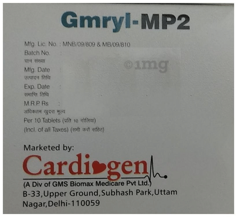 Gmryl-MP2 Tablet ER