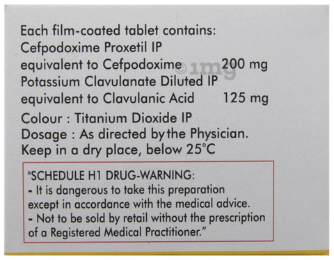 Microcef-CV 200 Tablet image