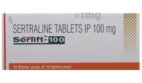 Serlift 100 Tablet image