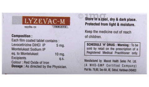 Lyzevac-M Tablet image