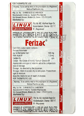 Ferizac Tablet image