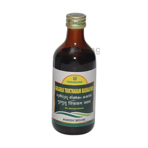 Nagarjuna Gulgulu Thikthakam Kashaayam Bottle of 200 ML