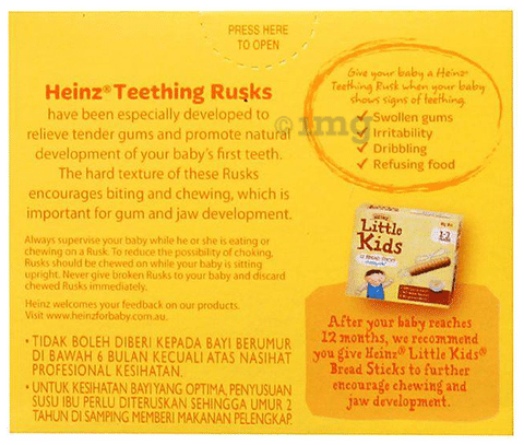 Heinz baby teething rusks sales