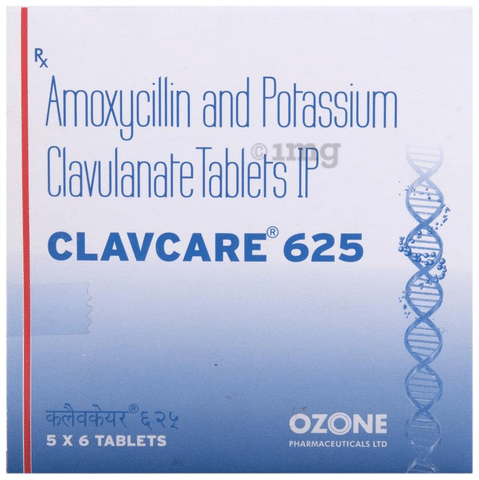 Clavcare 625 Tablet