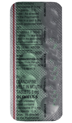 Olimelt 5 Tablet MD image Olimelt 5 Tablet MD image