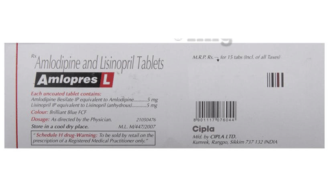 Amlopres L Tablet image