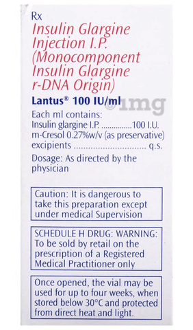 Lantus 100IU/ml Solution for Injection image