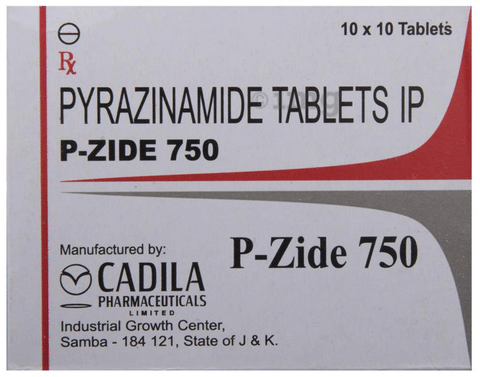 P Zide 750 Tablet image