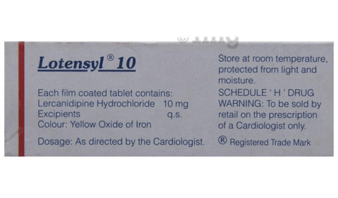Lotensyl 10 Tablet image Lotensyl 10 Tablet image