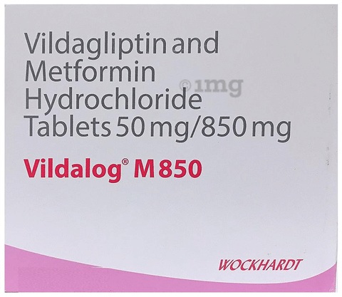 Vildalog M 850 Tablet image Vildalog M 850 Tablet image