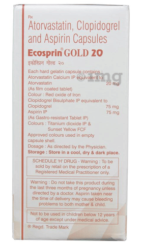 Ecosprin Gold 20 Capsule image
