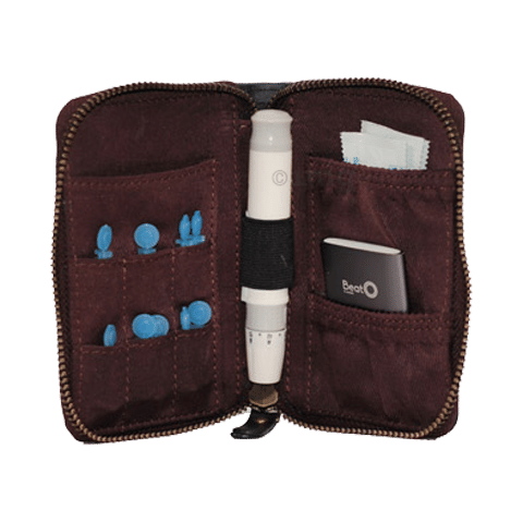 BeatO Smart Glucometer Pocket Pouch image BeatO Smart Glucometer Pocket Pouch image