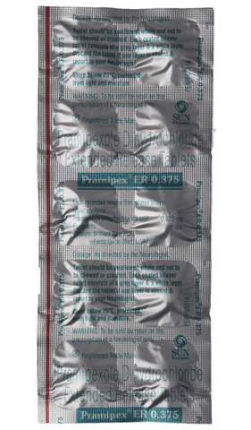 Pramipex ER 0.375 Tablet image