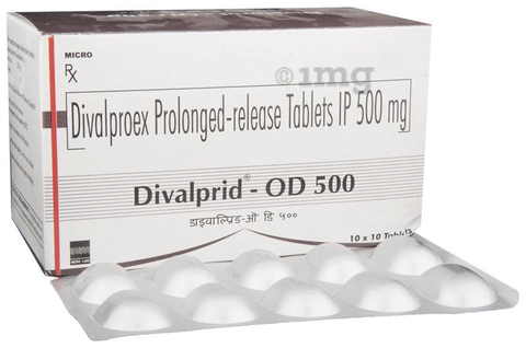 Divalprid-OD 500 Tablet PR