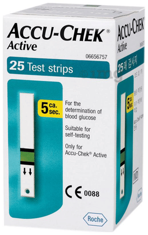 Accu-Chek Active Test Strip (Only Strips) image Accu-Chek Active Test Strip (Only Strips) image