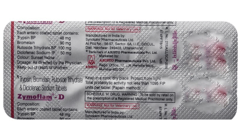 Zymoflam D Tablet image