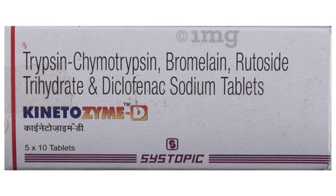 Kinetozyme-D Tablet image