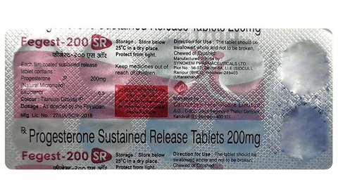 Fegest 200 SR Tablet image