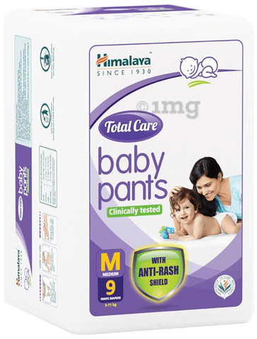 Buy Himalaya Total Care Baby Pants Diapers Medium 54 Count and Gentle  Wipes 72 Napkins of 2 Packs Combo Online at Low Prices in India   Amazonin