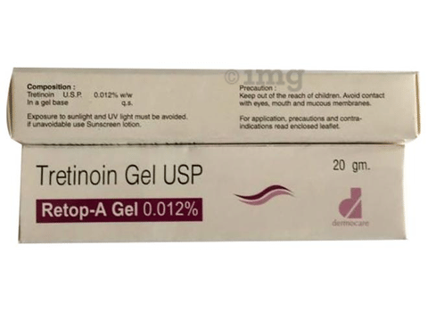 Retop-A 0.012% Gel image Retop-A 0.012% Gel image