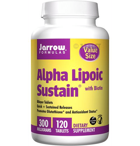 jarrow glutathione fake Jarrow Formulas Alpha Lipoic Sustain with Biotin 300mg Tablet