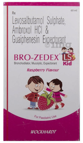 Bro-Zedex LS Kid Expectorant Raspberry image Bro-Zedex LS Kid Expectorant Raspberry image