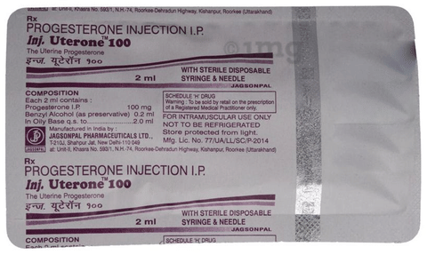 Uterone 100 Injection image