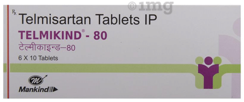 Telmikind 80 Tablet