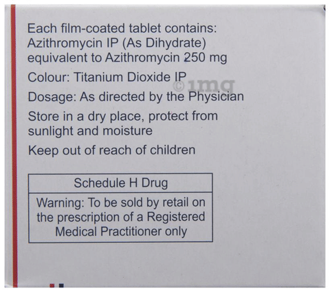 Azibact 250 Tablet image Azibact 250 Tablet image