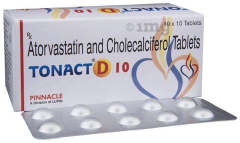 Tonact D 10 Tablet image