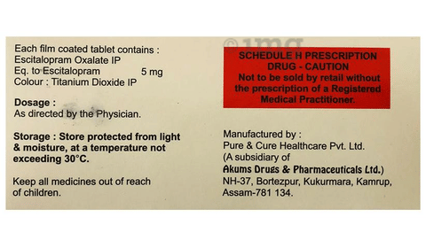 Escilyf 5 Tablet image