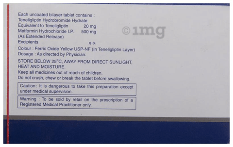Tenzulix M 500 Tablet ER
