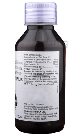 Levolin Plus Syrup Pineapple & Black currant image
