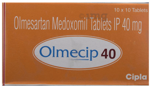 Olmecip 40 Tablet image Olmecip 40 Tablet image