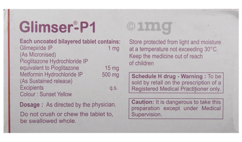 Glimser-P1 Tablet SR image Glimser-P1 Tablet SR image